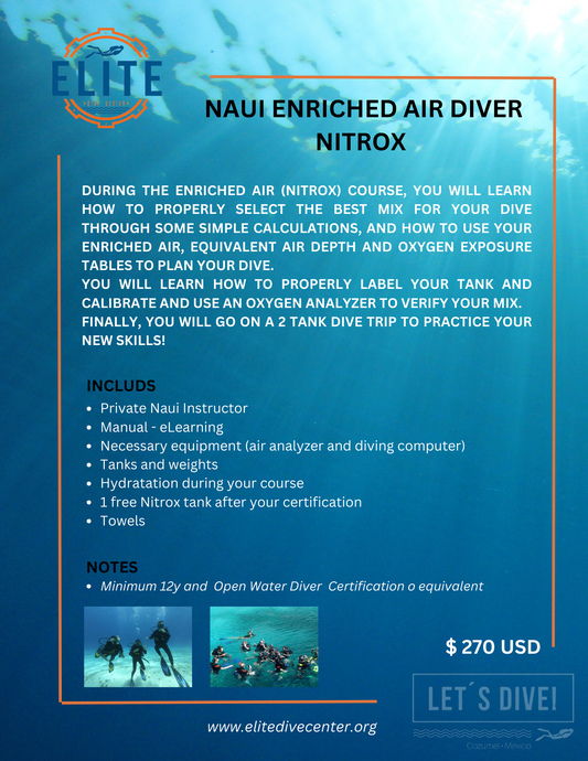 Naui Enriched Air Diver - Nitrox